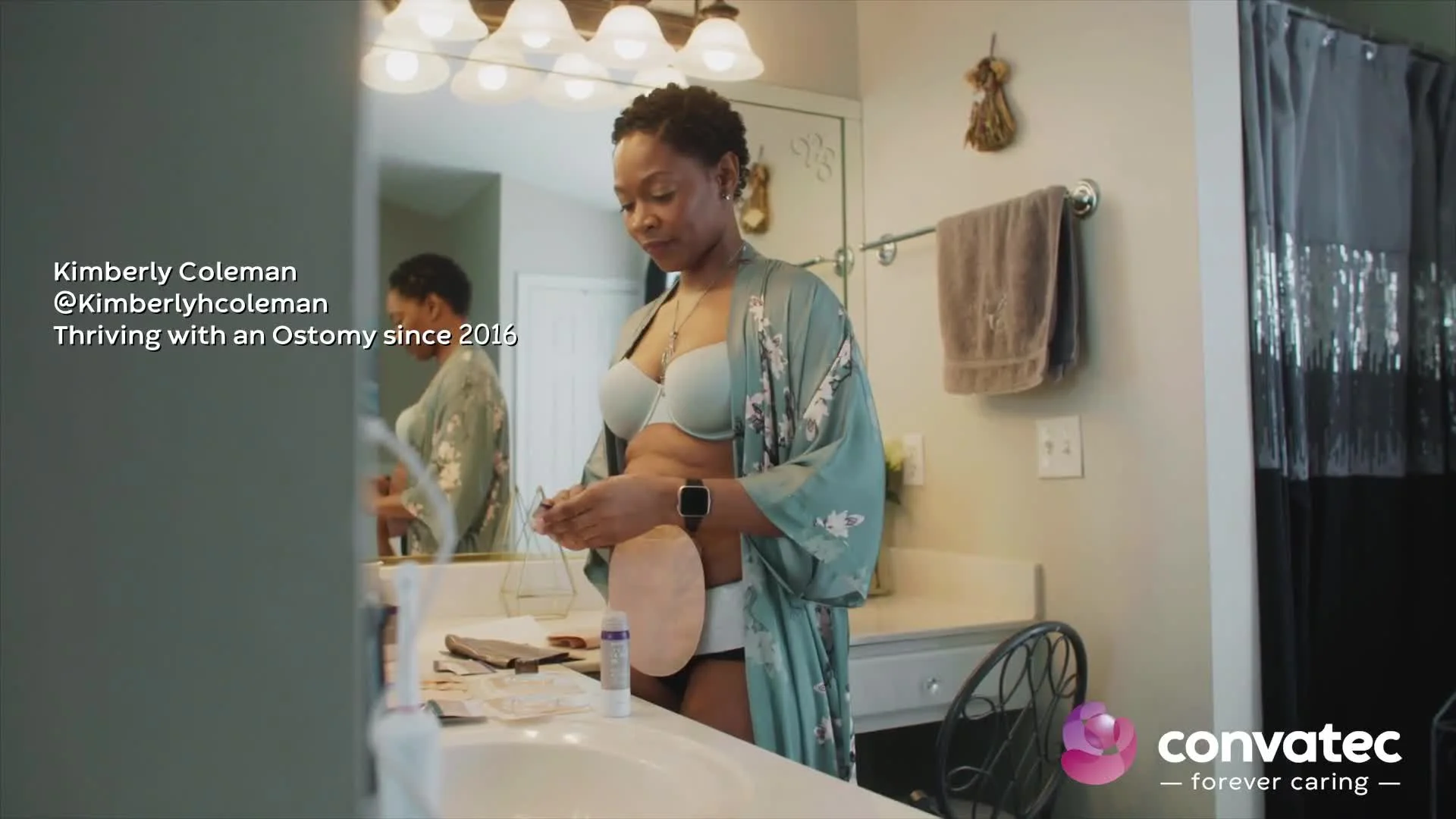 a range of ostomy products