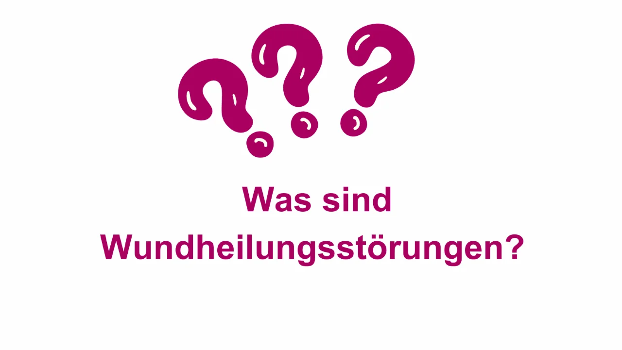 Wundheilungsstörungen