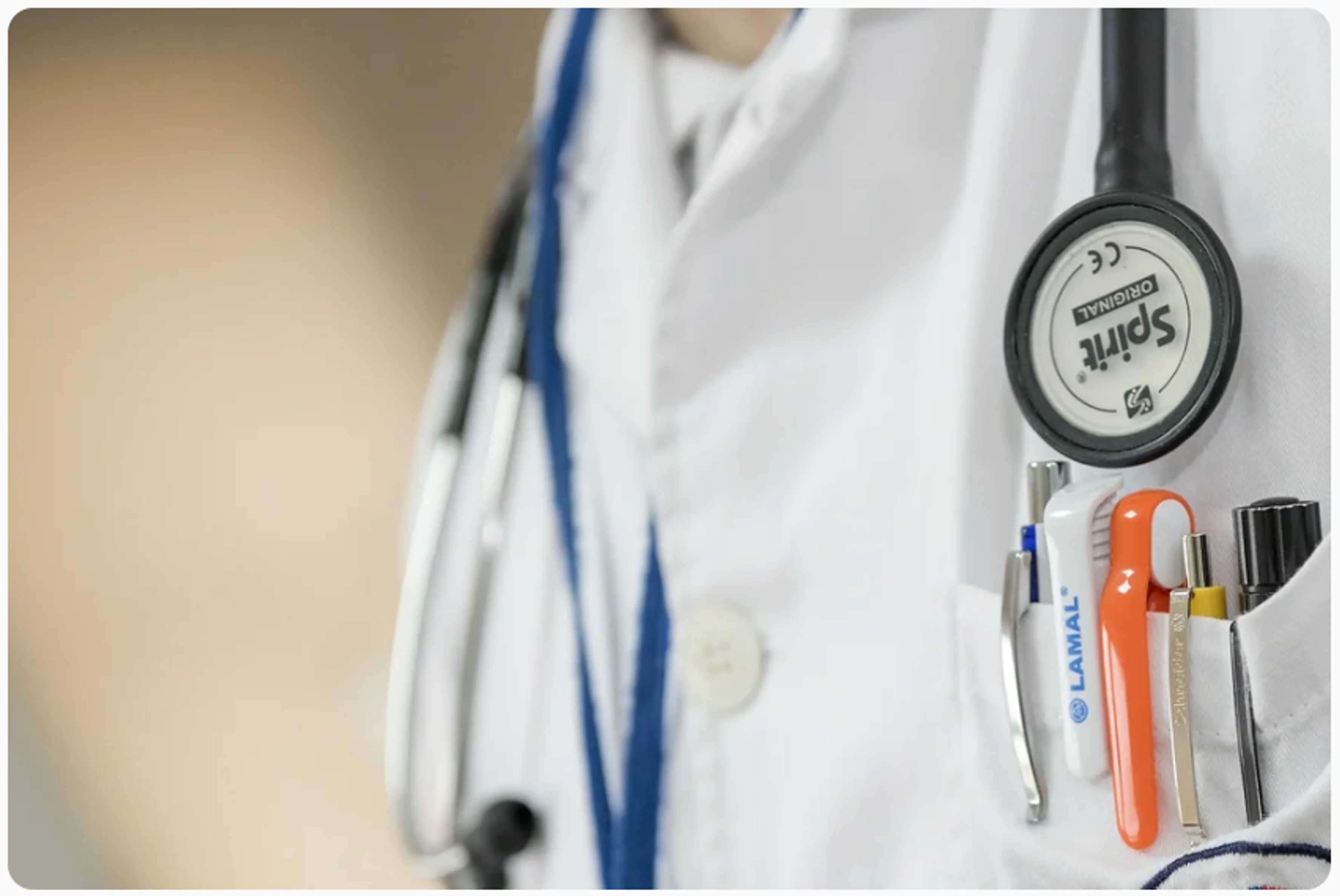a clock and several clothes